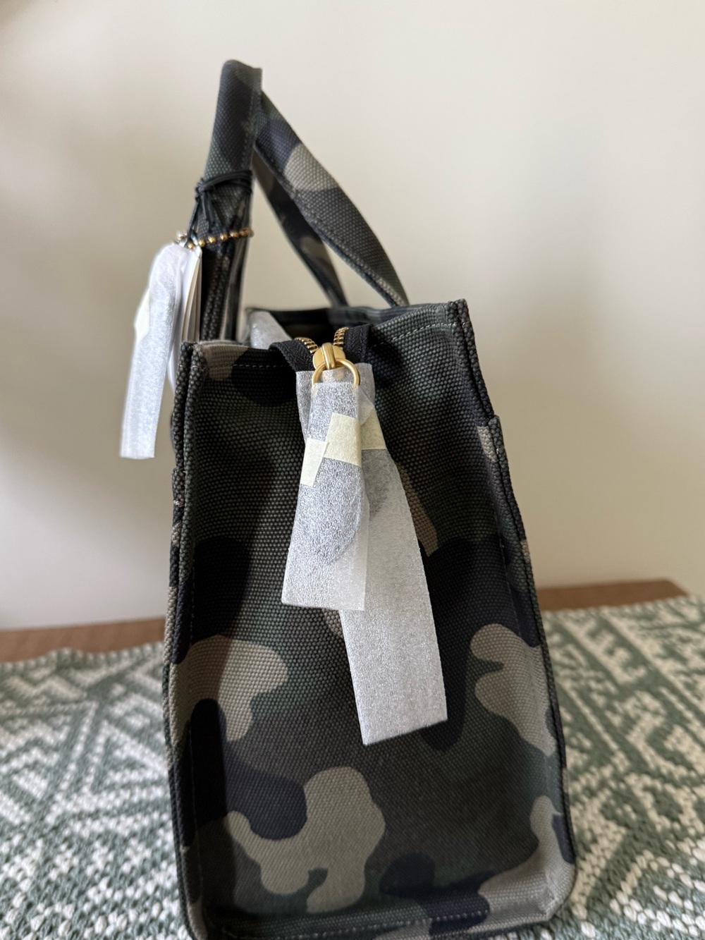 Coach Camo Canvas Tote - Large - Picture 3 of 6